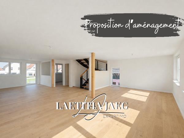 Sermersheim (67230) MAISON NEUVE 128 m² – PRÊTE À DÉCORER – DPE A – GARANTIE DÉCENNALE – 5 ARES – SERMERSHEIM