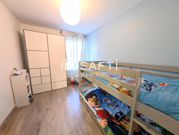 Beau F4 avec jardin et 2 places de parking