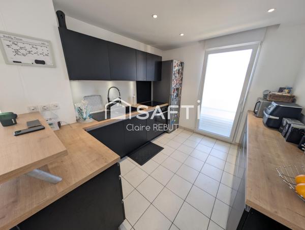 Beau F4 avec jardin et 2 places de parking