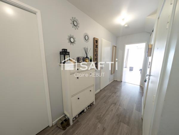 Beau F4 avec jardin et 2 places de parking