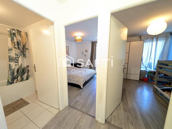 Beau F4 avec jardin et 2 places de parking