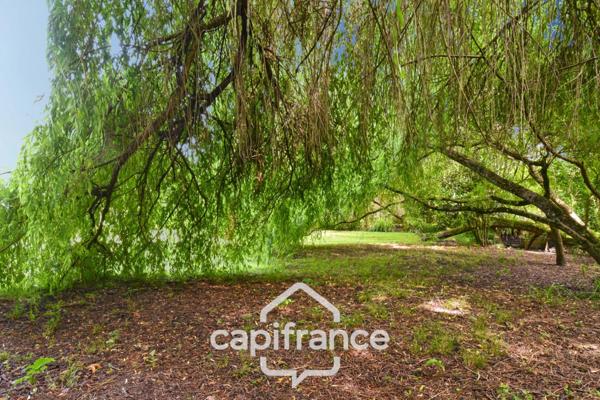 Maison charentaise à vendre 4 pièces LES EGLISES D'ARGENTEUIL (17)avec garage sur 1089m² de jardin arboré