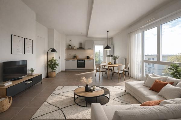 Appartement dernier étage Trois Pièces + Terrasse + Garage