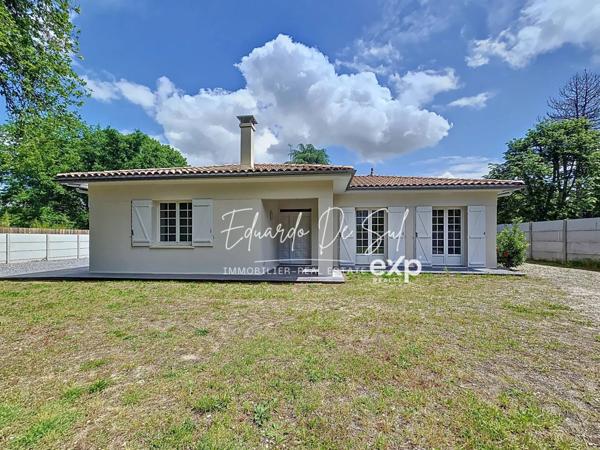 Maison plain-pied totalement rénovée de 108m², 3 chambres, au calme et classée B au DPE