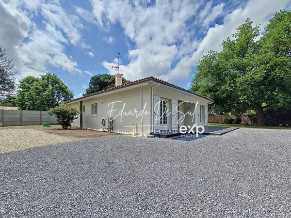 Maison plain-pied totalement rénovée de 108m², 3 chambres, au calme et classée B au DPE