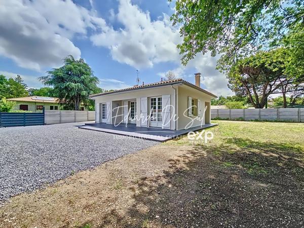 Maison plain-pied totalement rénovée de 108m², 3 chambres, au calme et classée B au DPE