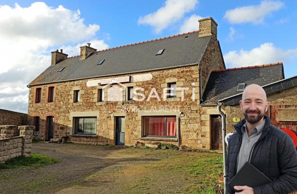 Grande maison de bourg en pierre