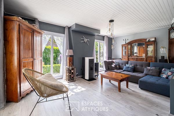 Ecrin de verdure aux portes de Lyon