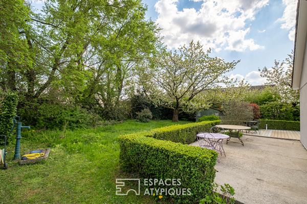 Ecrin de verdure aux portes de Lyon