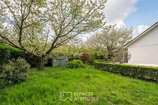 Ecrin de verdure aux portes de Lyon