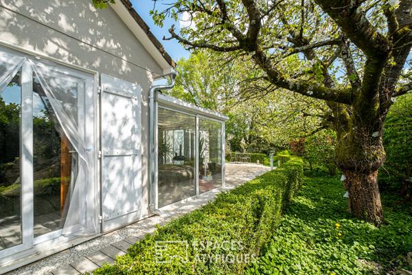 Ecrin de verdure aux portes de Lyon