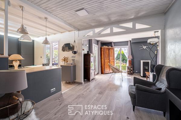 Ecrin de verdure aux portes de Lyon