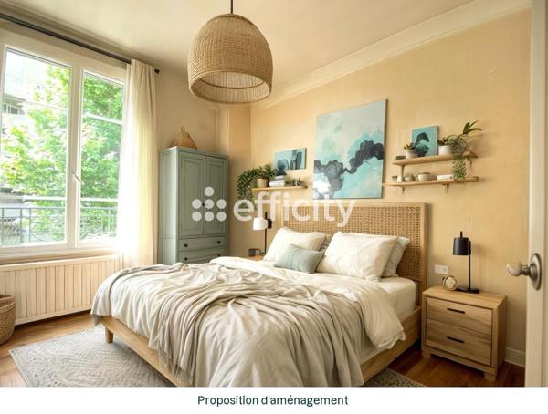 Appartement 2 pièces - 40 m² Exclusivité efficity