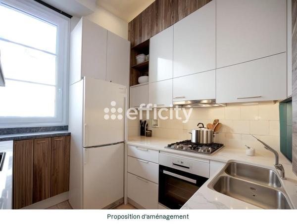 Appartement 2 pièces - 40 m² Exclusivité efficity