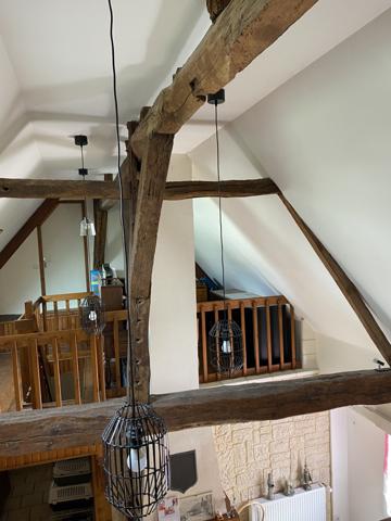 Saint-Roch (37390) maison ancienne de bourg