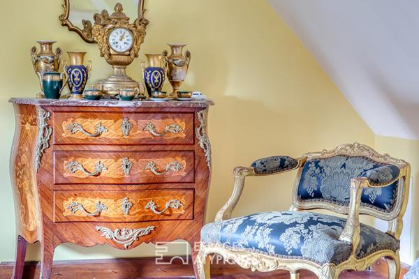 Propriété de caractère avec étang privatif