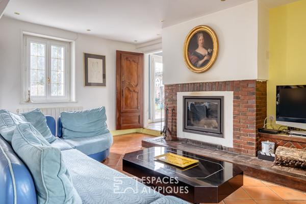 Propriété de caractère avec étang privatif