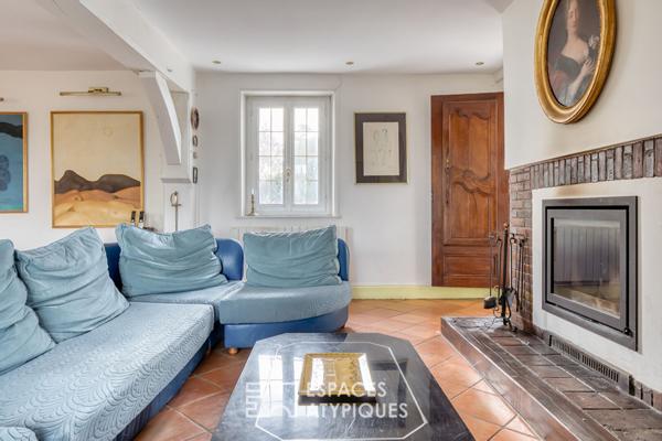 Propriété de caractère avec étang privatif