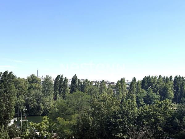 Appartement Courbevoie 1 pièce 21 m2 bonne rentabilité balcon DPE D aucun travaux vue Tour Eiffel parking