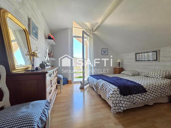 Maison familiale avec vue dégagée et piscine