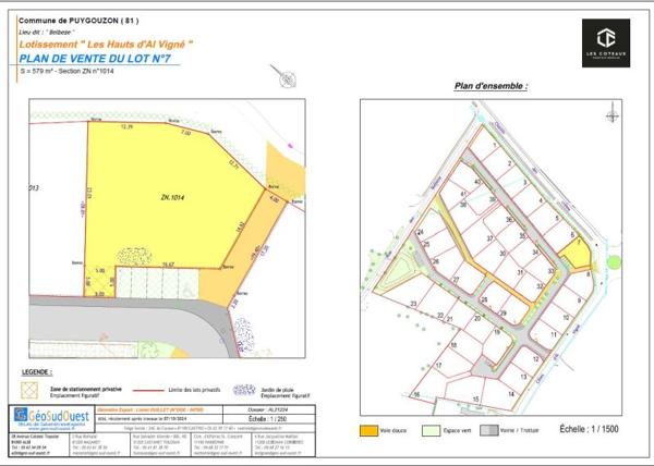 Vente / Terrain constructible