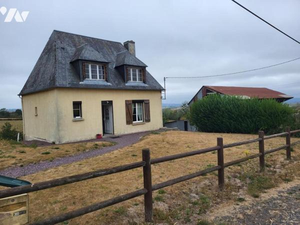 SAINT MARTIN DES BESACES : Maison + bâtiment
