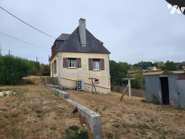 SAINT MARTIN DES BESACES : Maison + bâtiment
