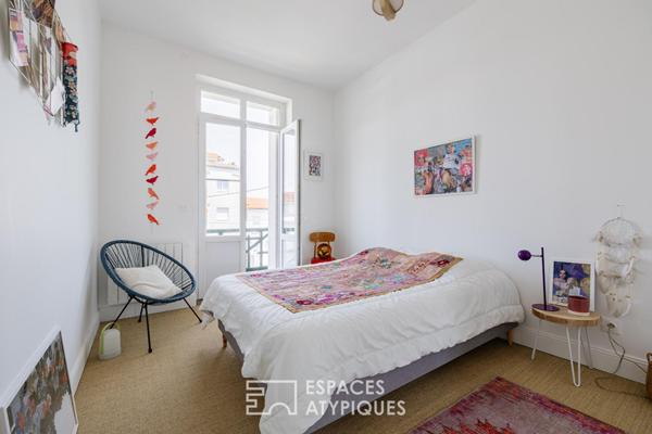 Appartement bohème chic et vue mer à Royan Foncillon