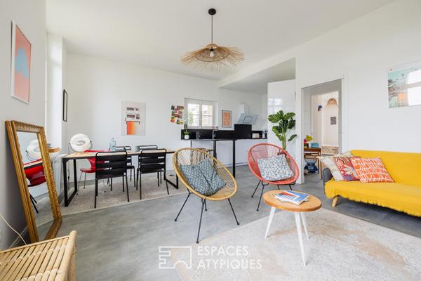 Appartement bohème chic et vue mer à Royan Foncillon