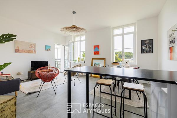 Appartement bohème chic et vue mer à Royan Foncillon