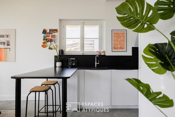 Appartement bohème chic et vue mer à Royan Foncillon