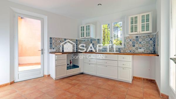 Maison de plain-pied 5 pièces, lumineuse et au calme