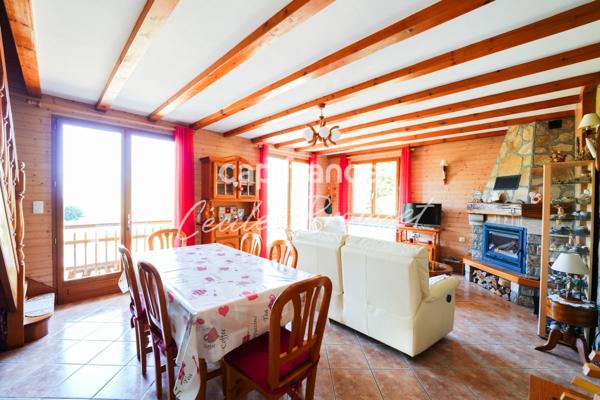 Maison d'exception 4 faces avec jardin arboré, source naturelle et vue panoramique sur les Pyrénées – Bolquère (66210)