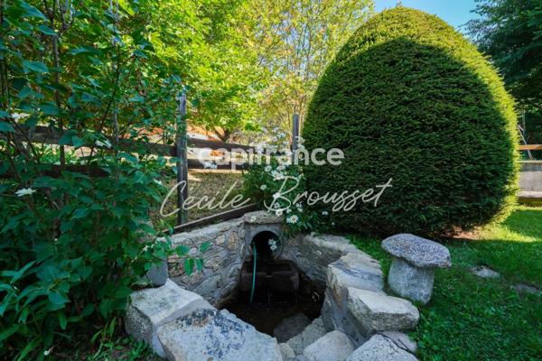 Maison d'exception 4 faces avec jardin arboré, source naturelle et vue panoramique sur les Pyrénées – Bolquère (66210)