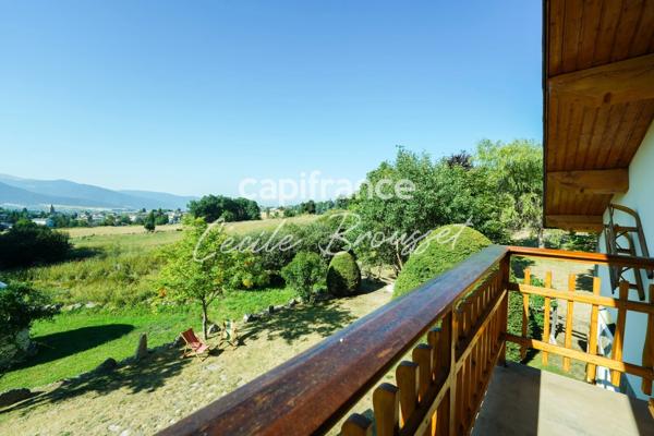 Maison d'exception 4 faces avec jardin arboré, source naturelle et vue panoramique sur les Pyrénées – Bolquère (66210)