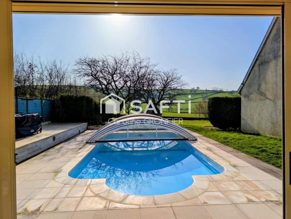 Proche Charolles - Propriété 246m² avec piscine et dépendances