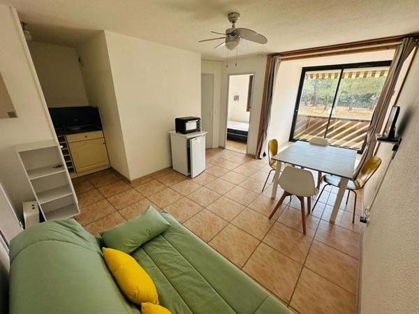Appartement  31 m2 aperçu mer