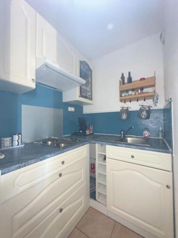 Appartement  31 m2 aperçu mer