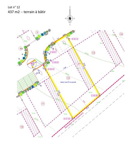 Terrain à vendre 437 m² Plouguerneau