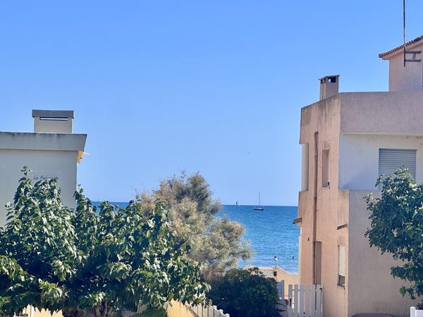 PALAVAS STUDIO RENOVÉ PARKING ET TERRASSE BORD DE MER