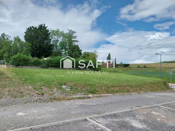 Terrain à construire sur les hauteurs d'Artonne - 798 m² dans petit lotissement