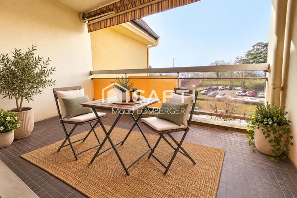 Appartement F3 - Résidence Charles Quint avec ascenseur, terrasse et garage.