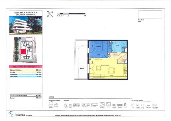 Appartement à louer à Sérignan (34410)