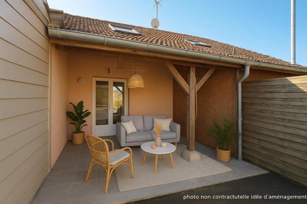 Superbe duplex F3 avec jardin privatif et parking