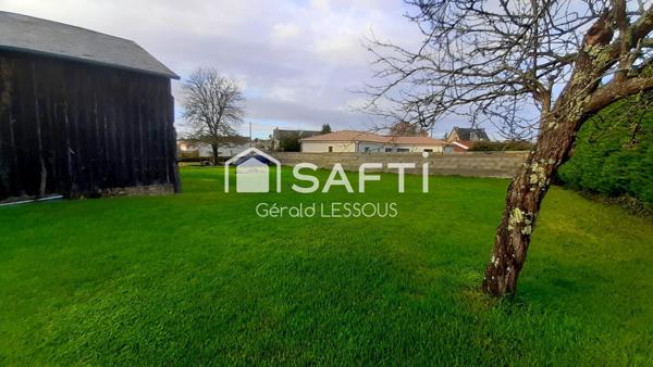 Terrain à construire avec grange à Bignoux