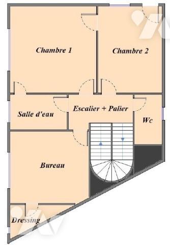 Maison de ville de 138 m² située à ALENCON proche de la gare