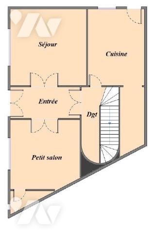 Maison de ville de 138 m² située à ALENCON proche de la gare