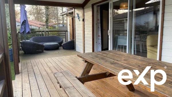 AZUR / SOUSTONS – Chalet T4 A VENDRE au calme dans un environnement unique