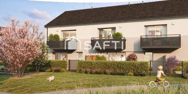 T2 neuf en VEFA avec balcon exposé plein sud – Saint-Pol-de-Léon