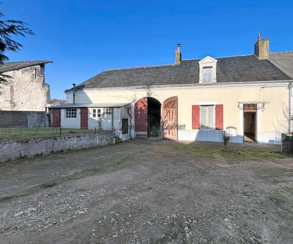 Maison à vendre 3 pièces VILLEDIEU LE CHATEAU (41) –dépendance – cave jardin